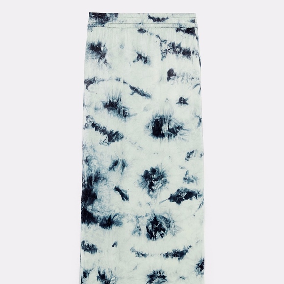 Zara Tie Dye Blouse Long Shirt Flowy blouse - Picture 8 of 9